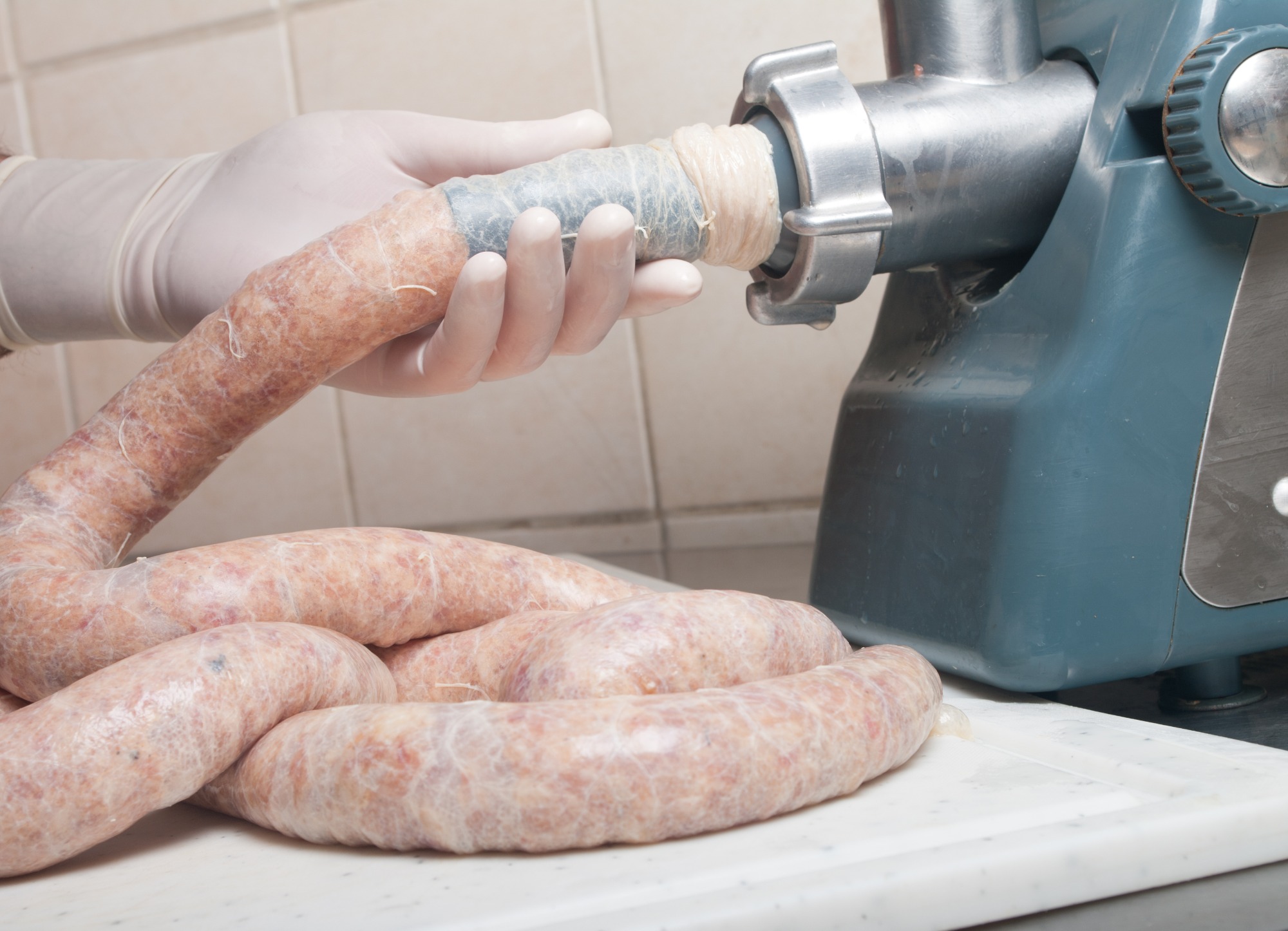 Tripas de colágeno reconstituído