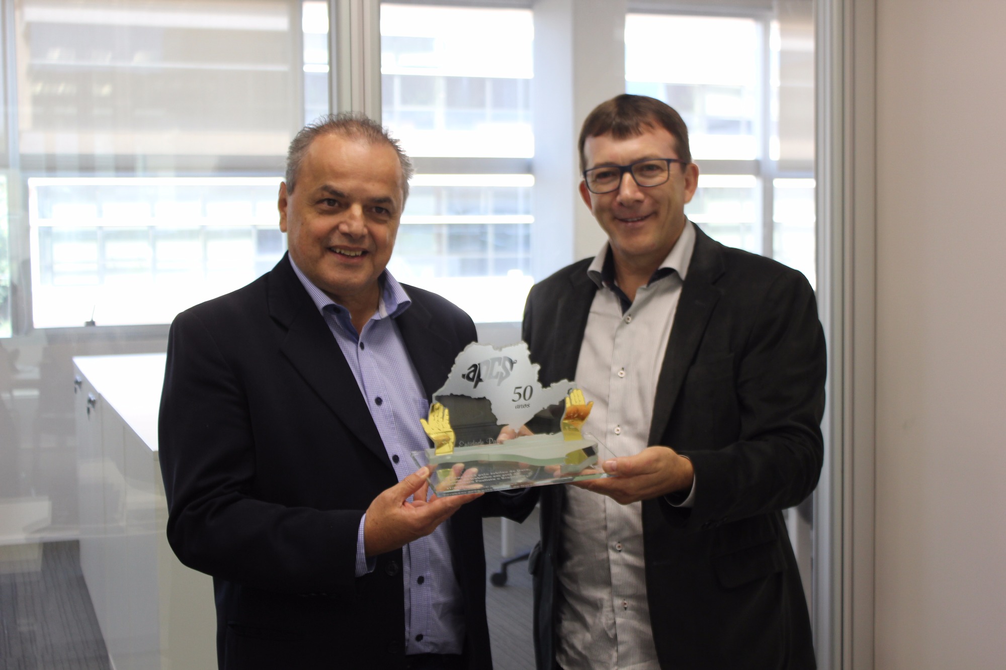 ACCS presta homenagem a APCS pelos seus 50 anos ACCS presta homenagem a APCS pelos seus 50 anos