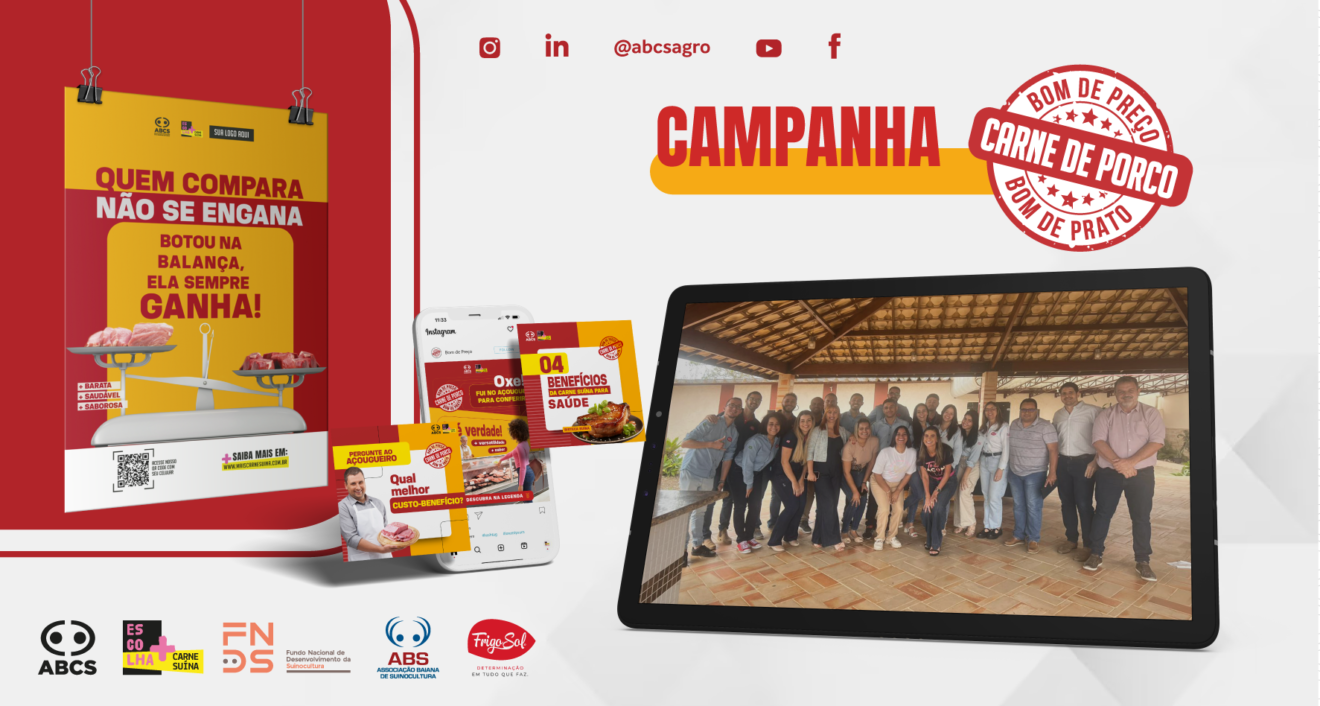 Campanha 'Carne de Porco: Bom de Preço, Bom de Prato' chega ao Nordeste Campanha 'Carne de Porco: Bom de Preço, Bom de Prato' chega ao Nordeste