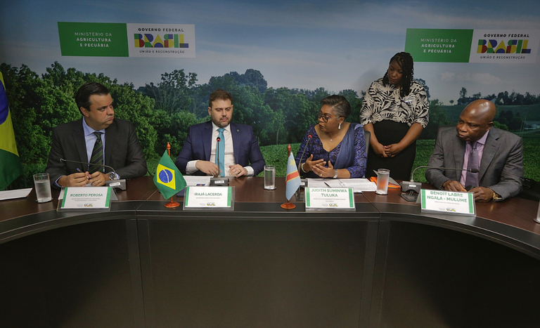 MAPA recebe delegação da República Democrática do Congo