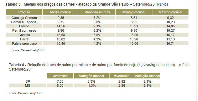 Exportação de carne suína demonstra resiliência em setembro, com forte desempenho anual