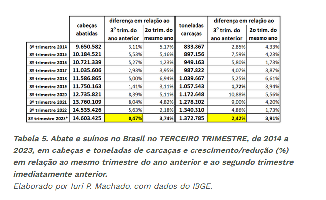 Exportações de carne suína declinam, mas mercado doméstico mantém estabilidade