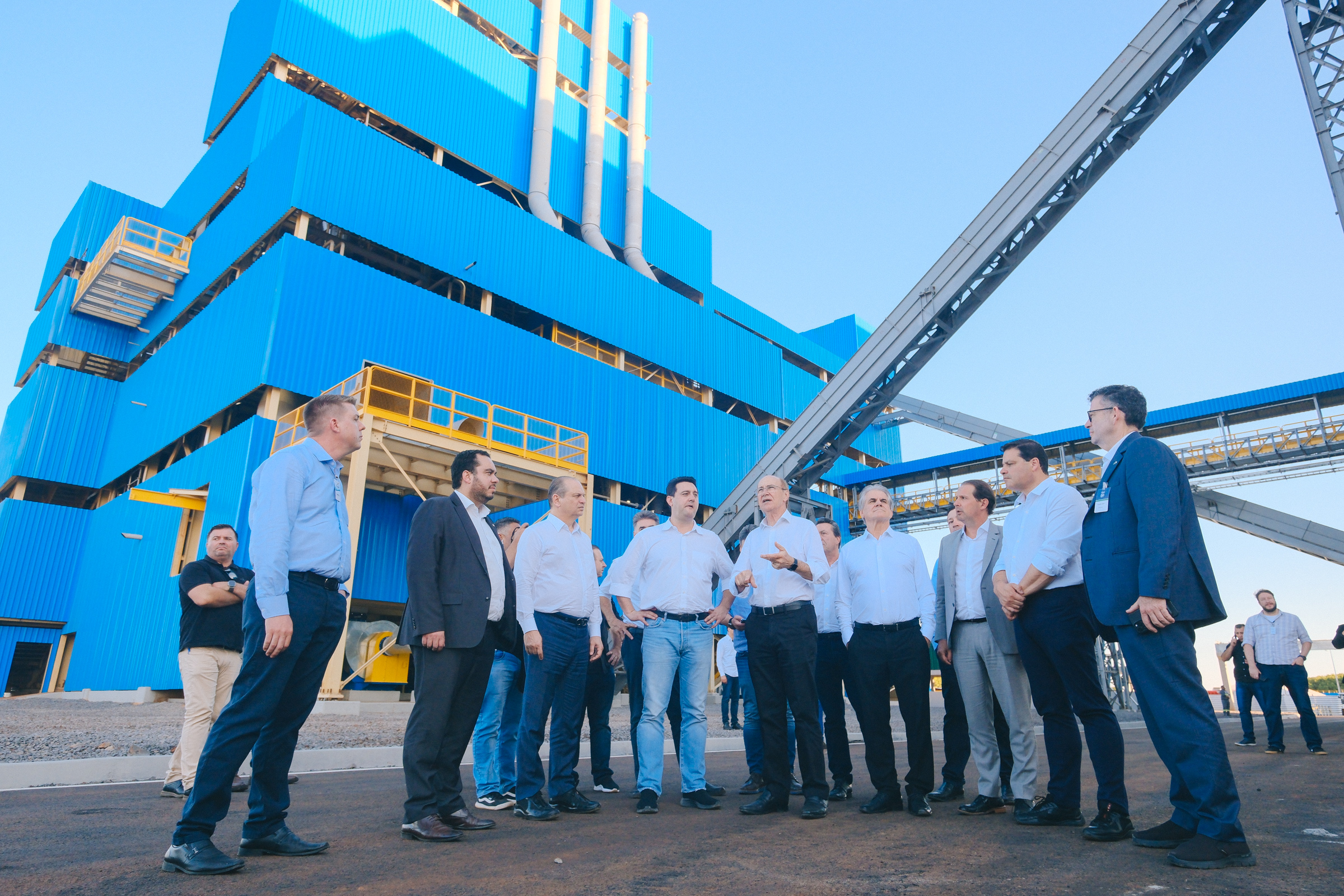 Inauguração da esmagadora de soja da C.Vale em Palotina (PR) reúne seis mil pessoas