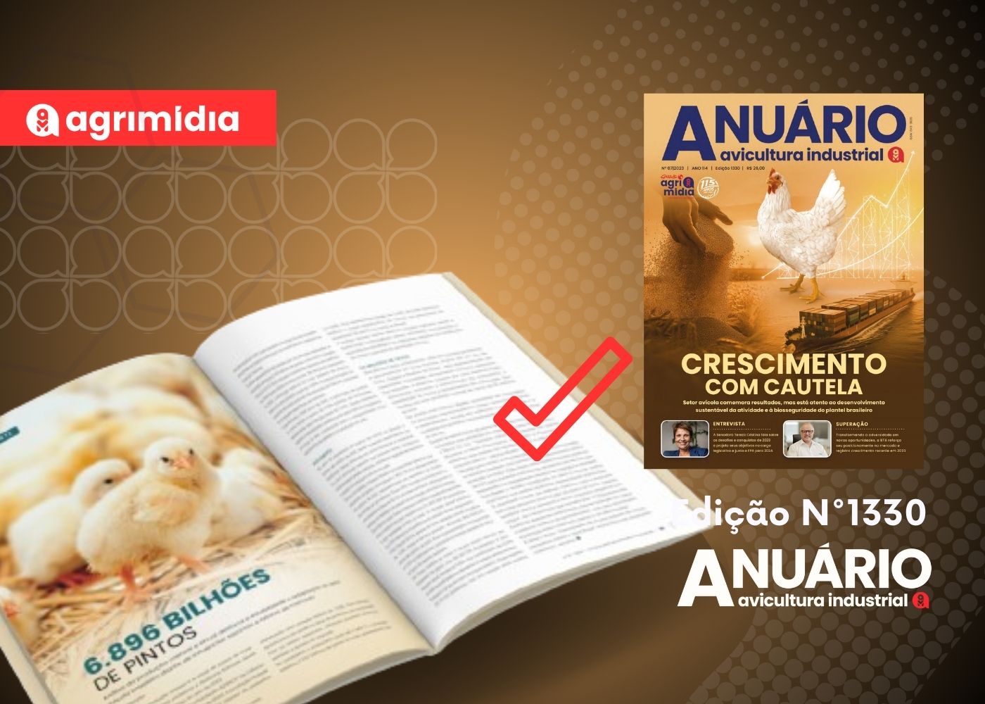 LEIA NA AI: 6.896 bilhões de pintos