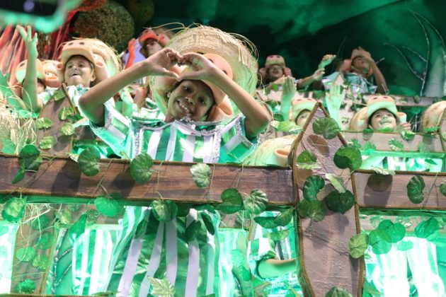 Confira como foi o desfile da Mancha Verde que homenageou o agronegócio