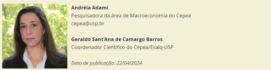 Artigo-Cepea: Paridade de preços internacionais e preços ao produtor brasileiro