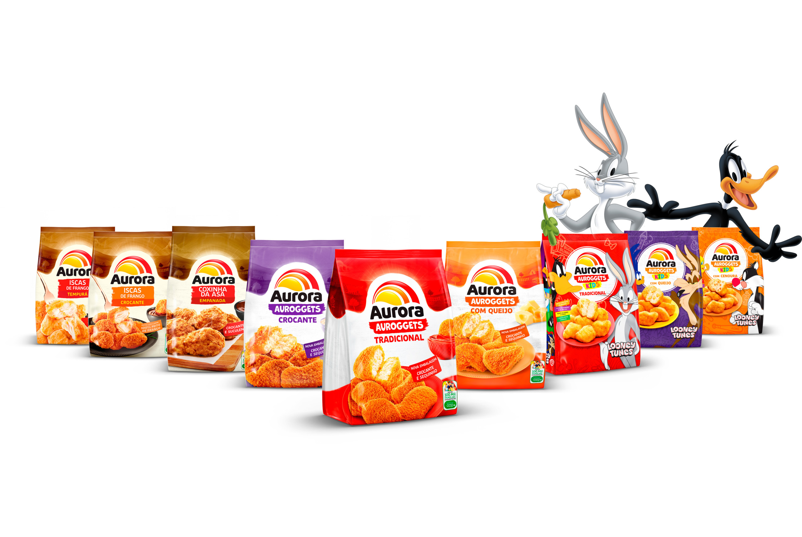 Com campanha 360º, Aurora Coop apresenta a sua nova linha de empanados Com campanha 360º, Aurora Coop apresenta a sua nova linha de empanados