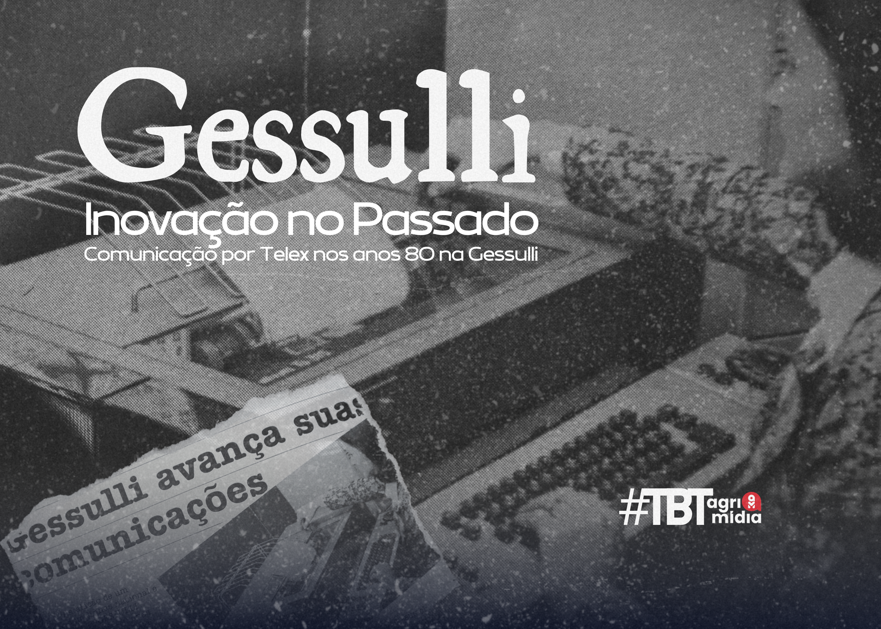 #tbtAgrimídia: Comunicação por Telex nos anos 80