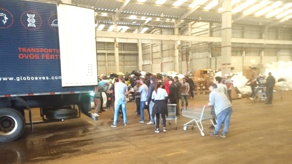 Globoaves mobiliza ajuda para o Rio Grande do Sul e arrecada 100 toneladas de doações Globoaves mobiliza ajuda para o Rio Grande do Sul e arrecada 100 toneladas de doações