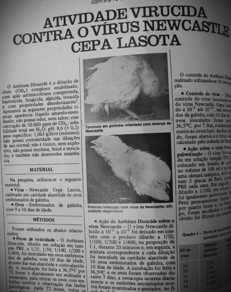 #TBTAgrimidia: Estudo sobre a Doença de Newcastle na Revista Avicultura Industrial dos Anos 80