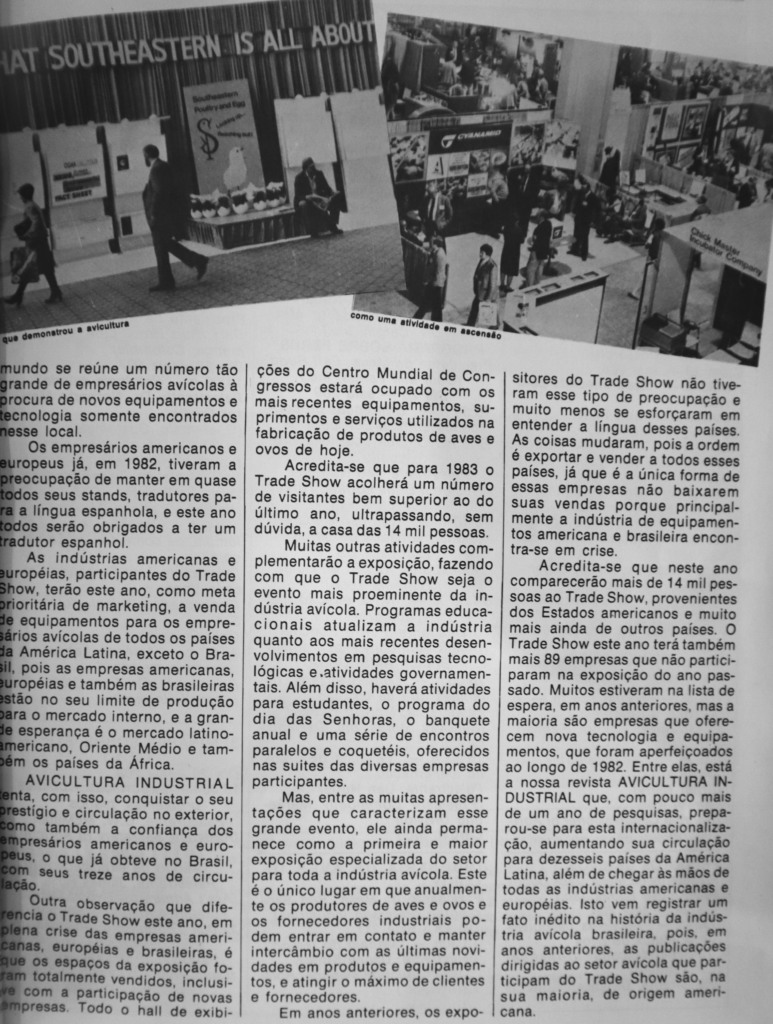 #TBT Agrimidia: Expansão da avicultura brasileira para os Estados Unidos nos anos 80