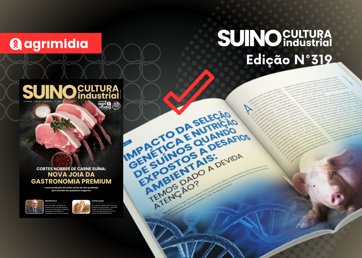 Suinocultura Industrial em Foco: Impacto da seleção genética e nutrição de suínos quando expostos a desafios ambientais