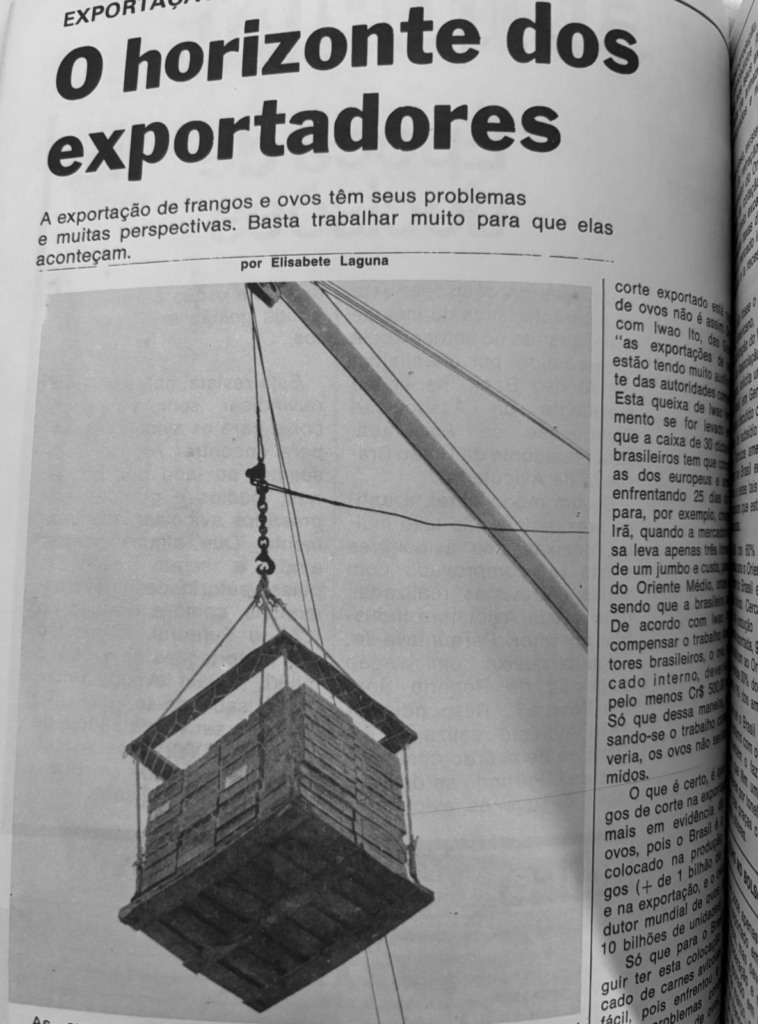 #TBT Agrimídia: Exportações de frango na década de 80 – crescimento e desafios