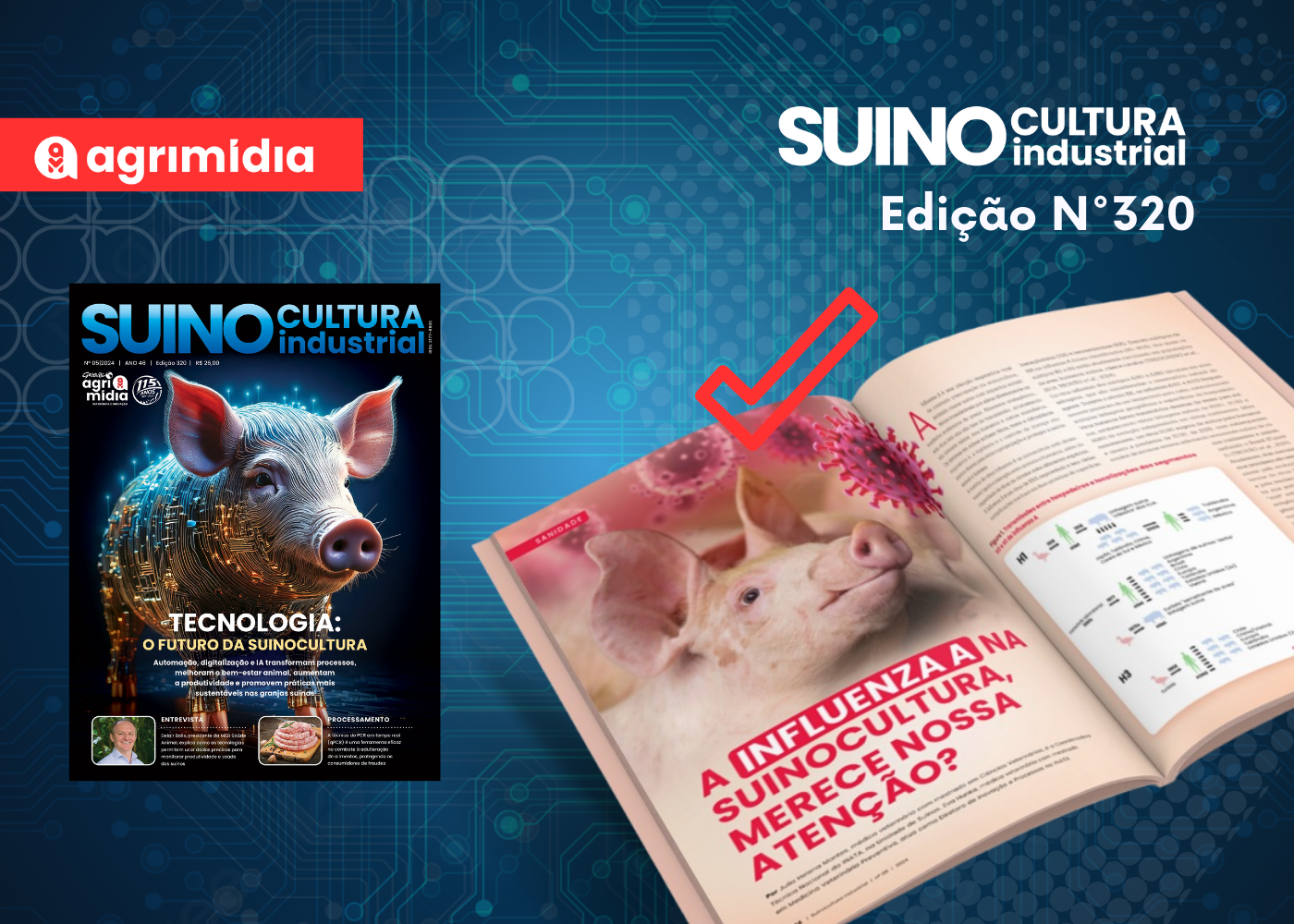 Suinocultura Industrial em Foco: "A Influenza A na suinocultura, merece nossa atenção?" Suinocultura Industrial em Foco: "A Influenza A na suinocultura, merece nossa atenção?"