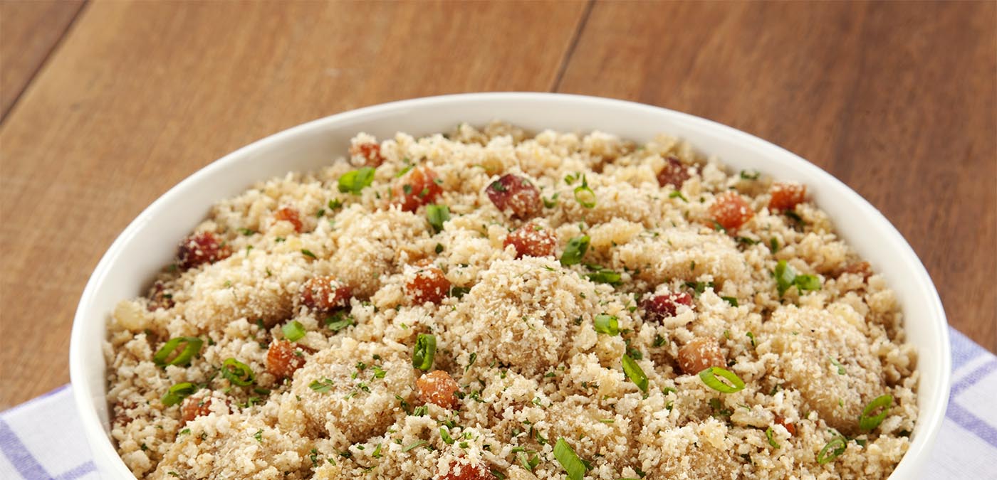 Você vai se surpreender com essa receita: Farofa de banana com bacon, uma receita saboroa e simples para acompanhamento! Você vai se surpreender com essa receita: Farofa de banana com bacon, uma receita saboroa e simples para acompanhamento!