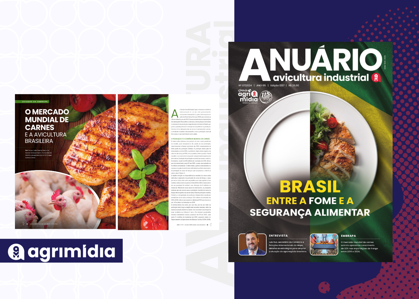 Anuário de Avicultura Industrial: Embrapa - O mercado mundial de carnes e a avicultura brasileira