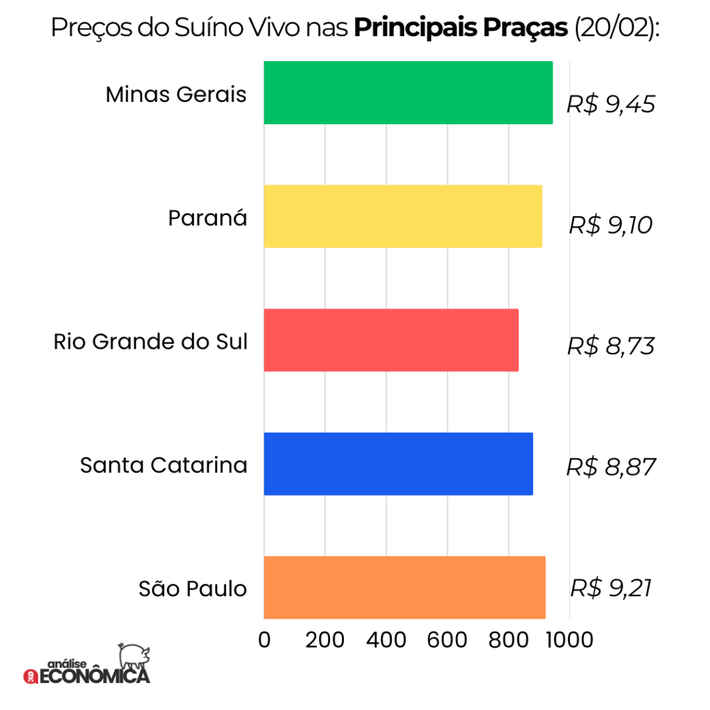 Análise econômica Suinocultura: preços disparam e exportações recordes alimentam expectativas positivas