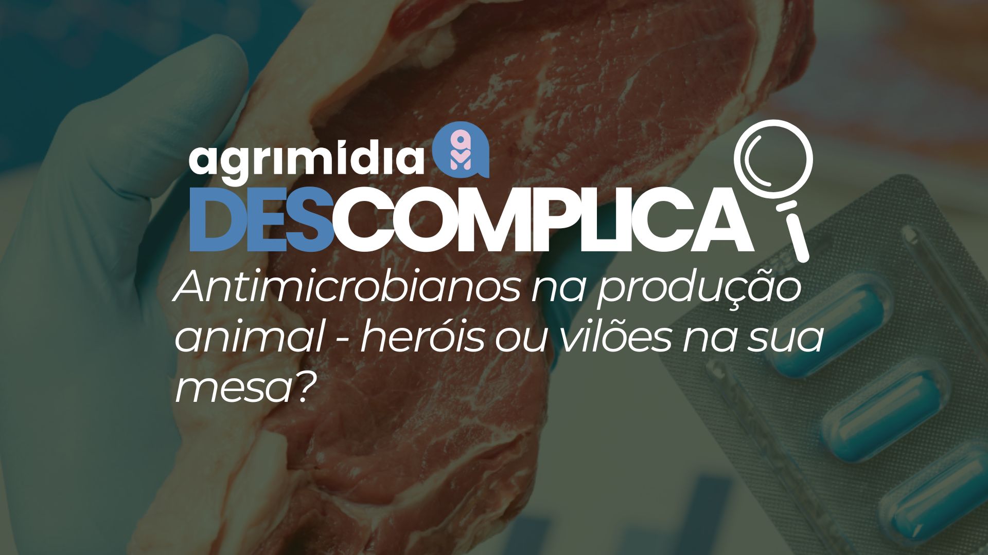 Agrimidia Descomplica: Antimicrobianos na produção animal - heróis ou vilões na sua mesa?