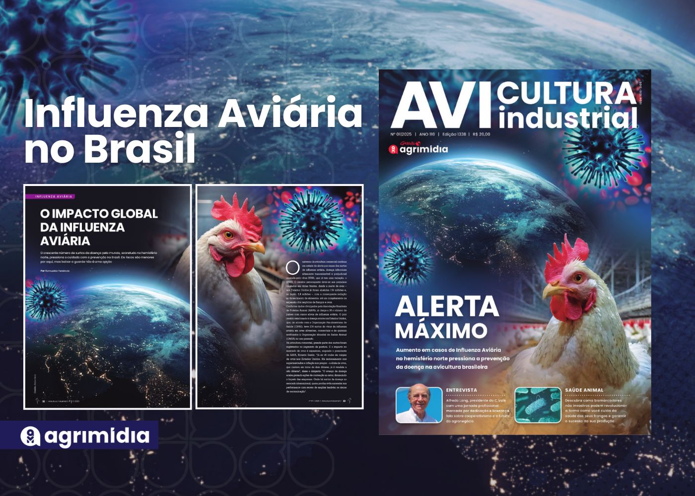 Avicultura Industrial já alertava: primeiro caso de Influenza Aviária em granja comercial é confirmado no Brasil Avicultura Industrial já alertava: primeiro caso de Influenza Aviária em granja comercial é confirmado no Brasil