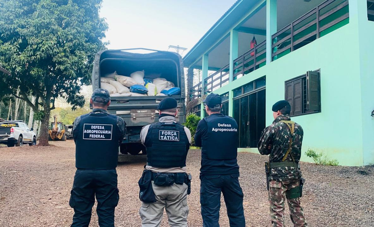 Mapa realiza ação contra entrada irregular de produtos agropecuários no Rio Grande do Sul Mapa realiza ação contra entrada irregular de produtos agropecuários no Rio Grande do Sul