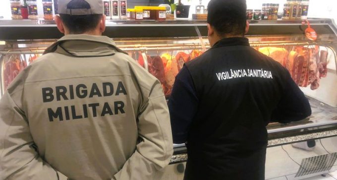 Vigilância Sanitária apreende mais de 400 quilos de carne em Pelotas (RS)