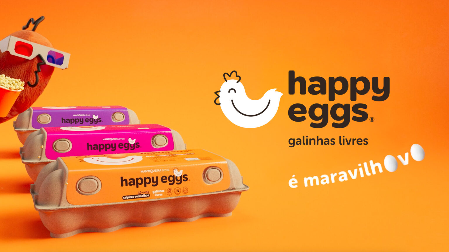 Mantiqueira Brasil lança 2ª campanha da Happy Eggs® com foco em bem-estar animal e appetite appeal Mantiqueira Brasil lança 2ª campanha da Happy Eggs® com foco em bem-estar animal e appetite appeal
