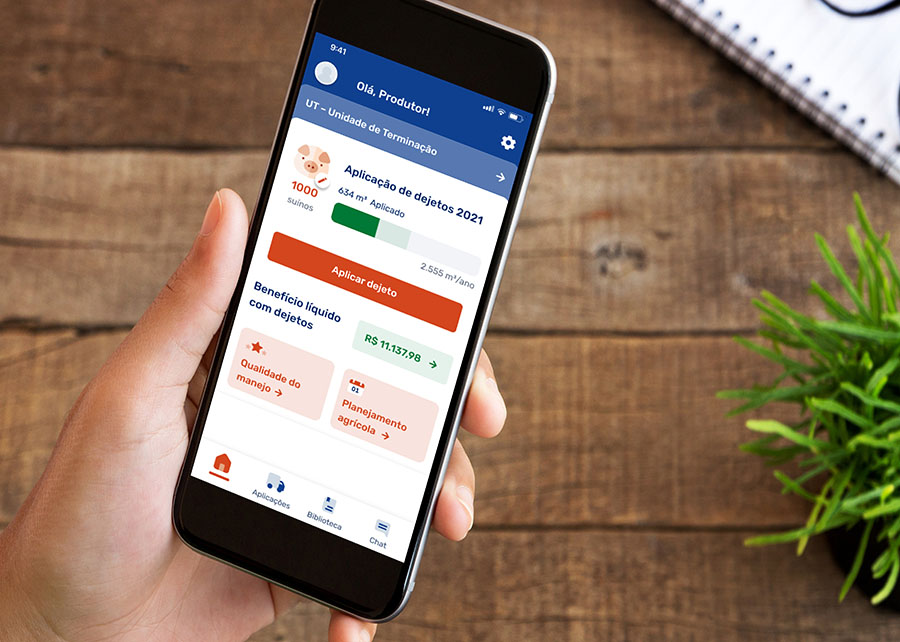 Embrapa lança aplicativo EcoPiggy para Fortalecer assistência técnica remota a suinocultores Embrapa lança aplicativo EcoPiggy para Fortalecer assistência técnica remota a suinocultores