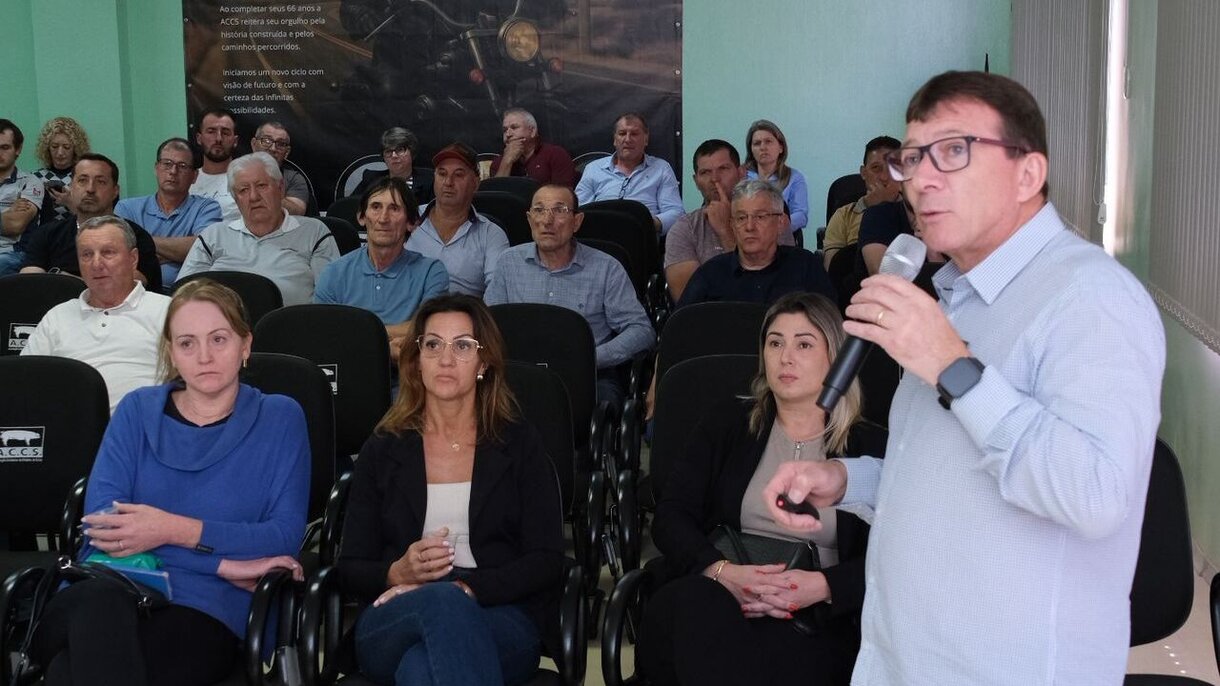 Com foco na união do setor, Losivanio de Lorenzi é reconduzido à presidência da ACCS Com foco na união do setor, Losivanio de Lorenzi é reconduzido à presidência da ACCS