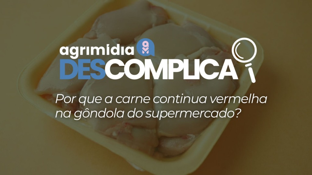 Por que a carne continua vermelha na gôndola do supermercado?