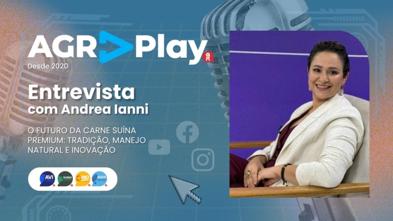 Andrea Ianni projeta o futuro da carne suína premium no novo episódio do AgrPlay Andrea Ianni projeta o futuro da carne suína premium no novo episódio do AgrPlay