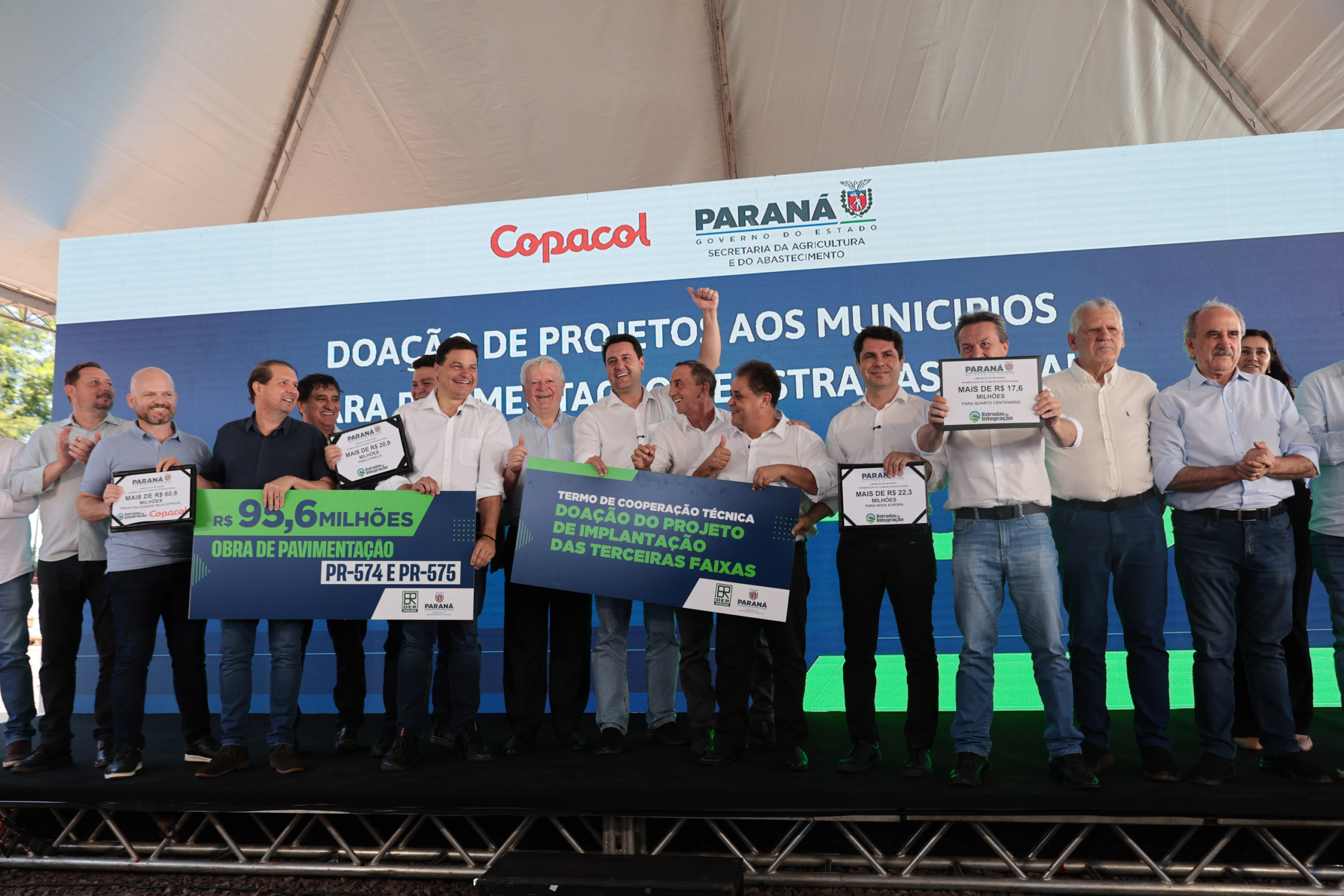 Oeste do Paraná: Governo libera R$ 60 milhões para pavimentação rural e fortalece logística do agro