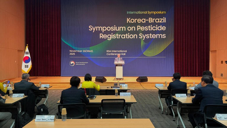Brasil apresenta na Coreia do Sul a modernização da regulação de agrotóxicos e a lei pioneira de bioinsumos