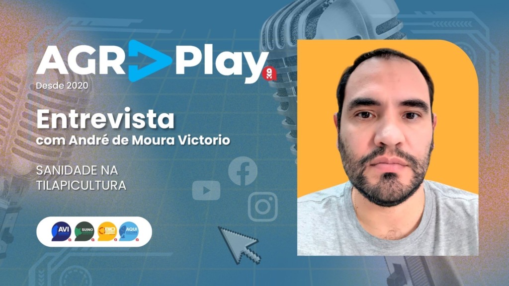 André de Moura Victorio aborda os desafios da sanidade na tilapicultura no AgrPlay André de Moura Victorio aborda os desafios da sanidade na tilapicultura no AgrPlay
