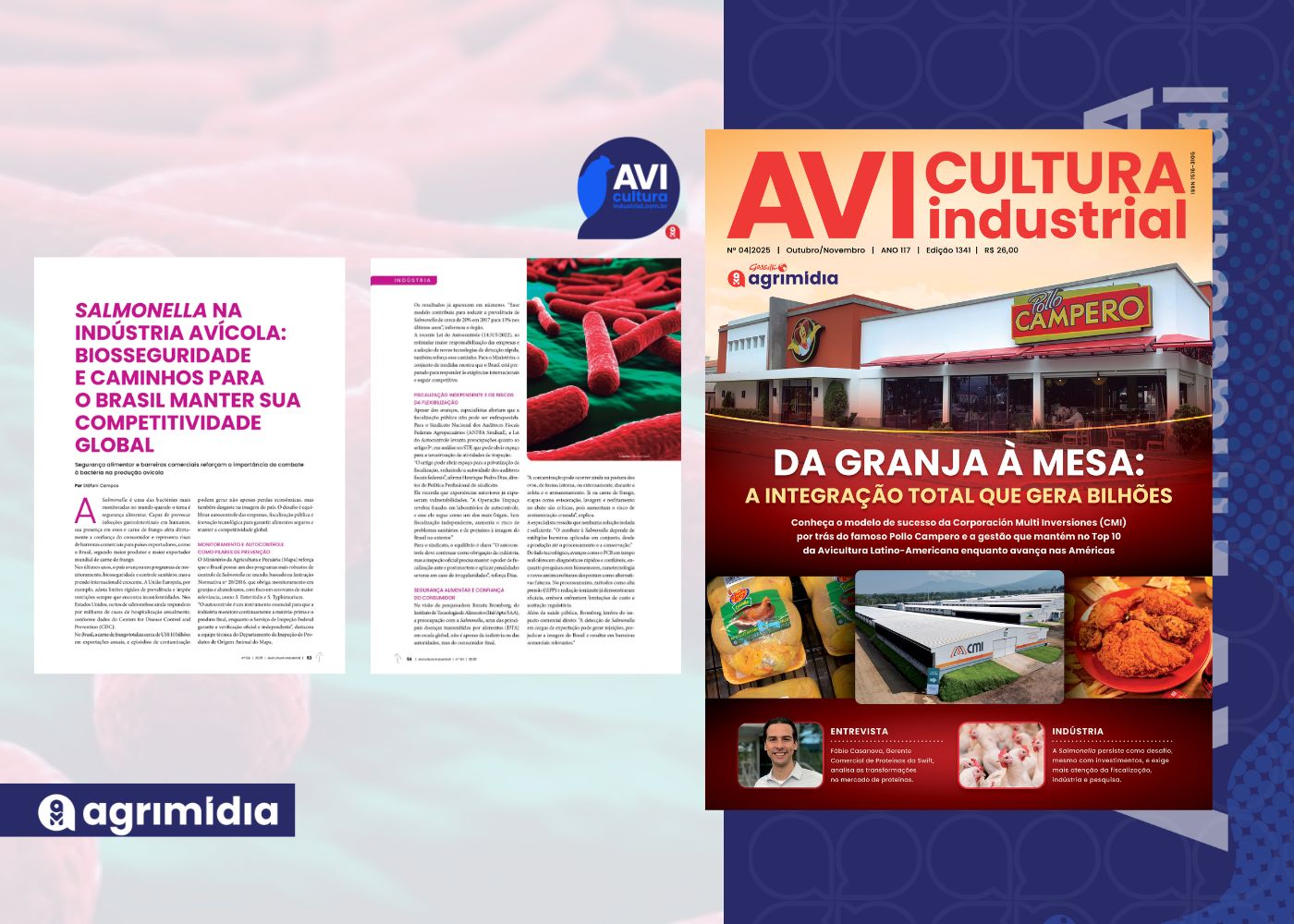 Salmonella na indústria avícola como parte da Avicultura Industrial de Outubro