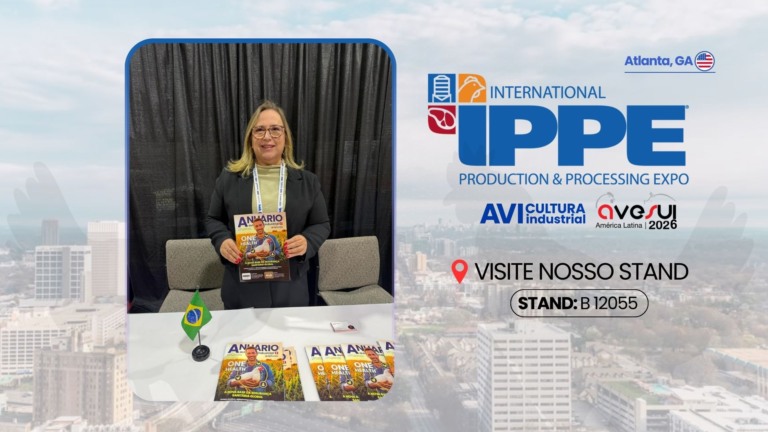 Gessulli Agrimídia reforça protagonismo da avicultura brasileira durante a IPPE 2026 Gessulli Agrimídia reforça protagonismo da avicultura brasileira durante a IPPE 2026